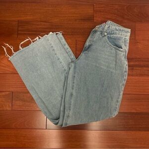 Edikted low rise, blue jeans